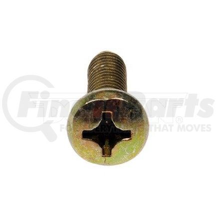 784-518 by DORMAN - License Plate Fasteners-  M6-1.0 x 20mm