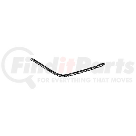 12365696 by GM - RETAINER F TOP RR BELT CVR