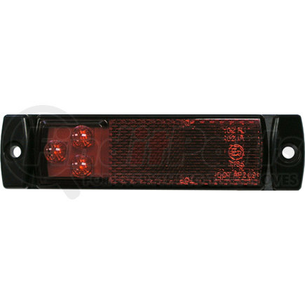1203R by PETERSON LIGHTING - 1203 ECE and DOT Compliant Marker and Outline Lights with Integral Reflex - Red