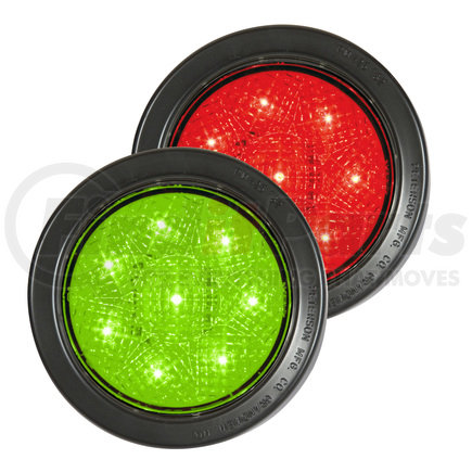 1217G-R by PETERSON LIGHTING - 1217G-R LED Traffic Indicator/Loading Dock Light - Red/Green bi-color