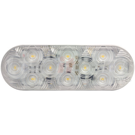 1220C-10 by PETERSON LIGHTING - 1220C-10/1223C-10 LumenX® LED Oval Back-Up Light, AMP - Clear, Grommet Mount