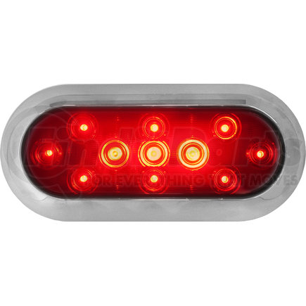 1223R-4 by PETERSON LIGHTING - 1223R-4 LED Surface-Mount Rear Tail and Stop Light - Red Tail & Stop