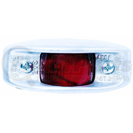 123R by PETERSON LIGHTING - 123 Cast-Aluminum Clearance and Side Marker Light - Red