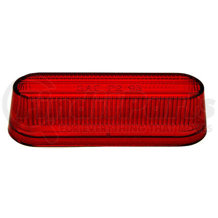 136-15R by PETERSON LIGHTING - 136-15 Oblong Clearance/Side Marker Replacement Lens - Red Replacement Lens