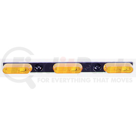 136-3A by PETERSON LIGHTING - 136-3 Thin-Line Light Bar - Amber