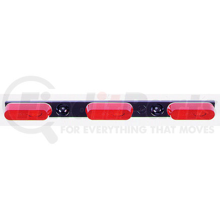 136-3R by PETERSON LIGHTING - 136-3 Thin-Line Light Bar - Red