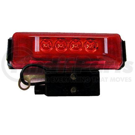 161KR by PETERSON LIGHTING - 161 Series Piranha&reg; LED Clearance/Side Marker Light - Red Kit