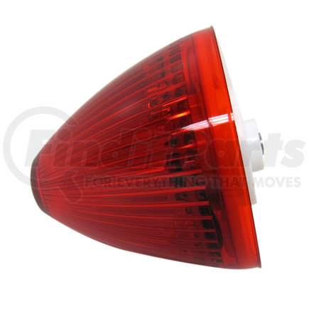 166R by PETERSON LIGHTING - 166 Series Piranha&reg; LED 2" LED Beehive Clearance/Side Marker Light - Red