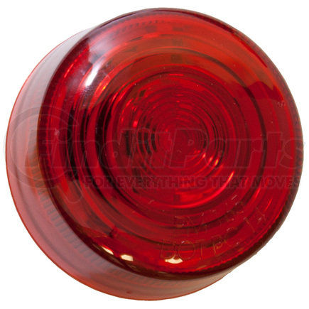 199KR by PETERSON LIGHTING - 199 LumenX® 2" Round PC-Rated LED Clearance and Side Marker Lights - 2" Red LED Clearance/ Side Marker, Grommet
