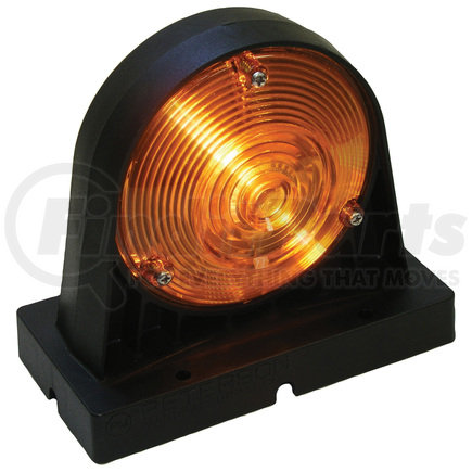 309AA by PETERSON LIGHTING - 308/309 Agricultural Stop, Tail, Turn and Warning Lights - Single Housing, Amber-Amber