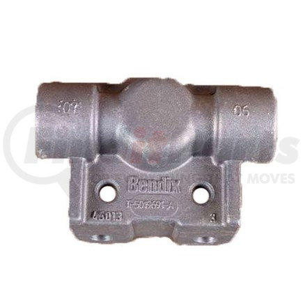 236056 by BENDIX - Pipe Fitting - 3/8" NPT Frame-Mounted Pipe Tee