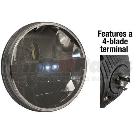 701C-ECE-LHT by PETERSON LIGHTING - 701C-ECE Great White&reg; ECE-Compliant 7" PAR 56 Headlight - ECE for Left Hand Traffic