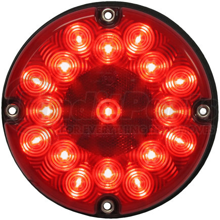 717R by PETERSON LIGHTING - 717 7" Transit Stop/Turn/Tail Lights - Red LED Bus Light