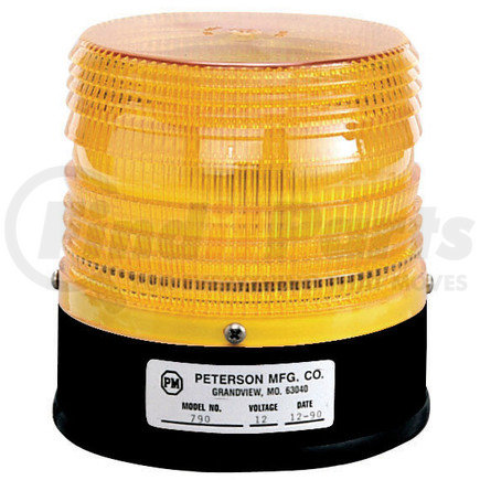 790A by PETERSON LIGHTING - 790 17-Joule, Quad-Flash Strobe Light - Amber, 12-24V