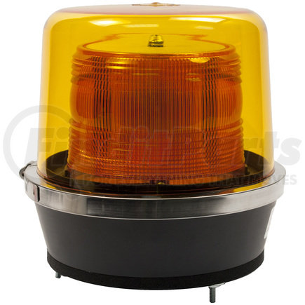 799A by PETERSON LIGHTING - 799 360° Strobing Beacon - Amber, pipe mount