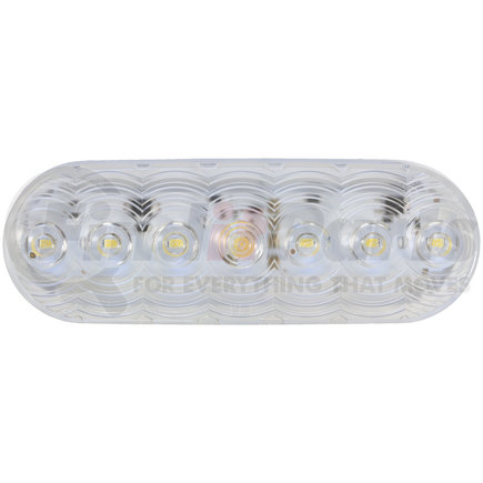 820KC-7 by PETERSON LIGHTING - 820C-7/823C-7 LumenX® Oval LED Back-Up Light, AMP - Clear, Grommet Mount Kit