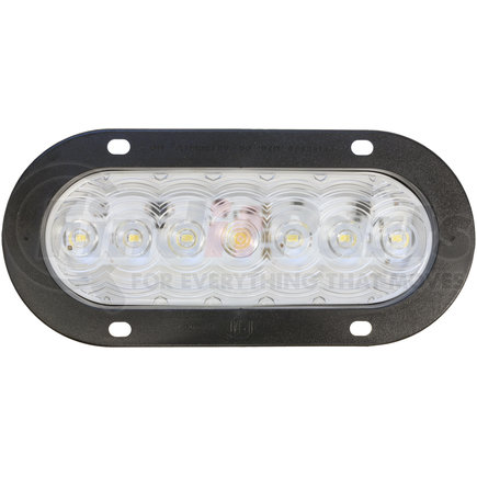822C-7 by PETERSON LIGHTING - 821C-7/822C-7 LumenX® Oval LED Back-Up Light, PL3 - Clear, Flange Mount