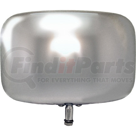 836 by PETERSON LIGHTING - Mirror, Replacement Head, Low-Mount, Chrome, 8.75"X6", Viz Pack