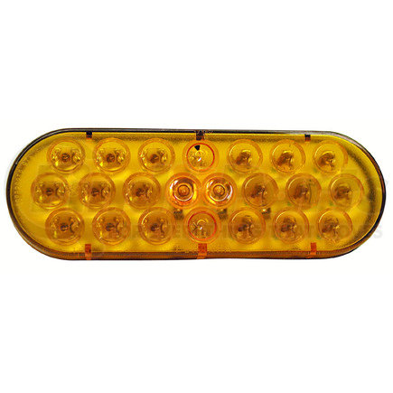 420SA-2 by PETERSON LIGHTING - 420S/423S Series Piranha&reg; LED Auxiliary Oval Strobing Lights - Amber, Type 2