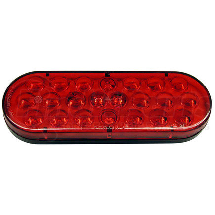 420SR-1 by PETERSON LIGHTING - 420S/423S Series Piranha&reg; LED Auxiliary Oval Strobing Lights - Red, Type 1