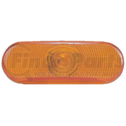 421A by PETERSON LIGHTING - 421 Oval Turn Signal Light - Amber
