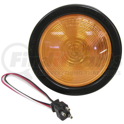 426KA by PETERSON LIGHTING - 426A Round 4" Turn Signal Light - Amber Kit