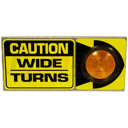 426WTA by PETERSON LIGHTING - 426WTA Mid-Trailer, Wide-Turn Signals - Amber, Wide Turn