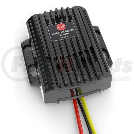 5100 by PETERSON LIGHTING - FLSHR HD SOL-ST 9-16V 15AMP 3.50"X3.20"