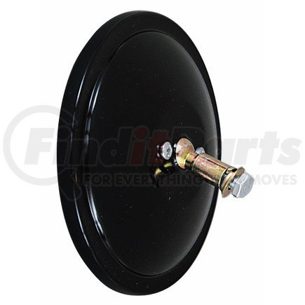 608 by PETERSON LIGHTING - Mirror, Convex, Round, Black, 8", display box