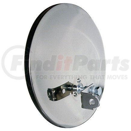 608XO by PETERSON LIGHTING - Mirror, Convex, Round, Offset, Bright Stainless, 8", display box
