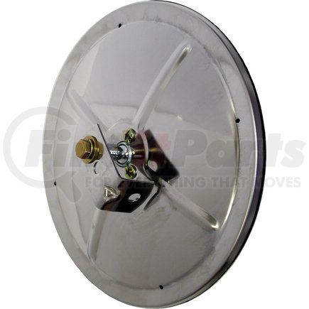 658X by PETERSON LIGHTING - 658 8" Fisheye Convex Mirror - Stainless-Steel