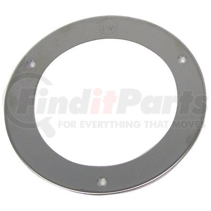 7009S by PETERSON LIGHTING - 4" Round Stainless Bezel For Flange Mount Lights