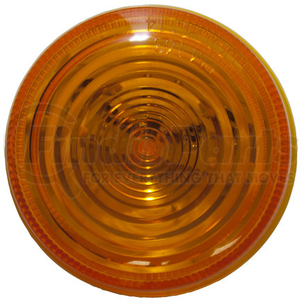 M199A by PETERSON LIGHTING - 199 LumenX® 2" Round PC-Rated LED Clearance and Side Marker Lights - 2" Amber LED Clearance/Side Marker, Grommet