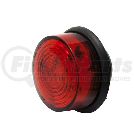M186R by PETERSON LIGHTING - 186/286 LumenX® 1 3/8" PC-Rated Clearance and Side Marker Lights - Red kit, stripped leads