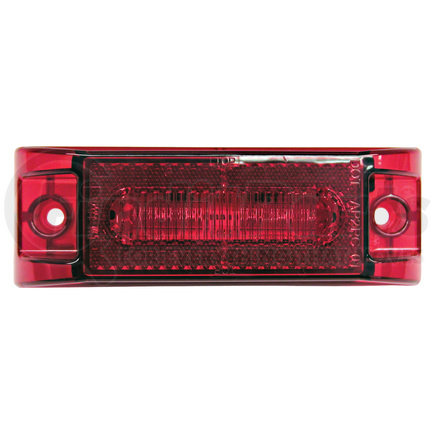 M187R-BT2 by PETERSON LIGHTING - 187 Series Piranha&reg; LED Clearance and Side Marker Light with Reflex (2-Wire) - Red with .180 bullets