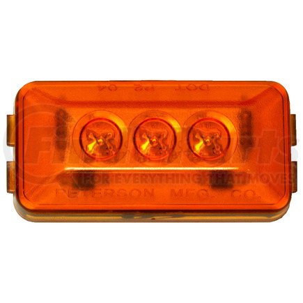 M253A by PETERSON LIGHTING - 253 LED Clearance/Side Marker with Aux. Function - Amber