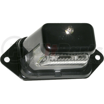 M296C by PETERSON LIGHTING - White Oblong 2-LED License Plate Light, 4" x 1.63", Stripped Wire, Bulk Pack