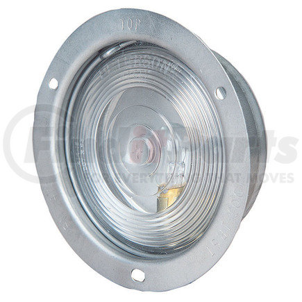 M411SC by PETERSON LIGHTING - 411 4" Round with Flange Back-Up Light - Stainless-Steel, Clear