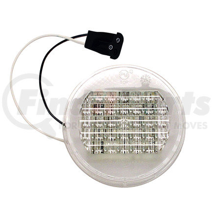 M417C-P by PETERSON LIGHTING - 417C/418C Great White&reg; 4" Round LED Back-Up Light - White LED Back-Up