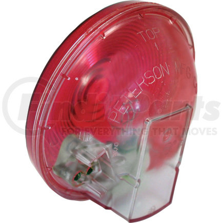 M429R by PETERSON LIGHTING - 429 4" Round Stop, Turn and Tail Lights with Clear Housing - Clear Back