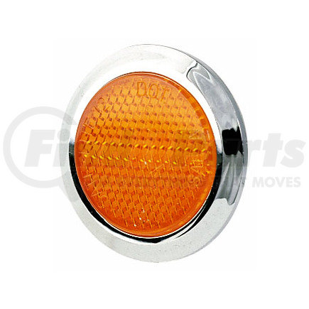 B474A by PETERSON LIGHTING - 474 2" Accessory Reflector - Amber