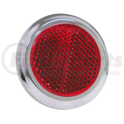 B474R by PETERSON LIGHTING - 474 2" Accessory Reflector - Red