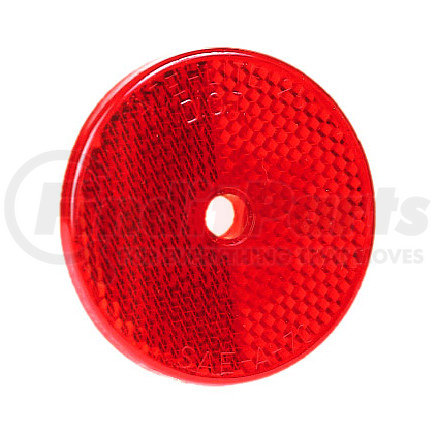 B477R by PETERSON LIGHTING - 477 Round Center-Mount Reflector - Red