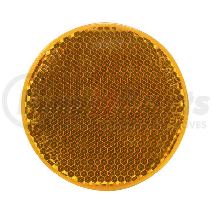 B481A by PETERSON LIGHTING - 481 Round Quick-Mount Reflector - Amber