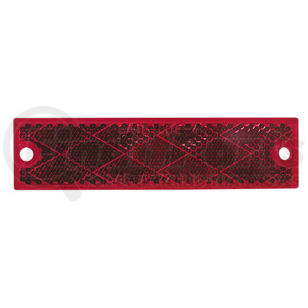 B487R by PETERSON LIGHTING - 487 Compact Rectangular Reflector - Red