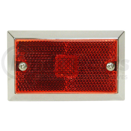 M125R by PETERSON LIGHTING - 125 Clearance/Side Marker Light with Reflex - Red