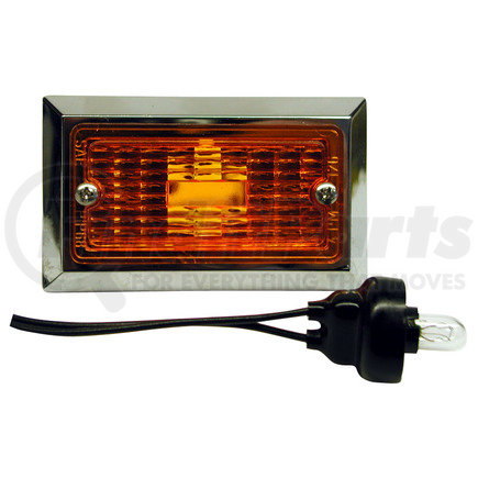 M126A by PETERSON LIGHTING - 126 Rectangular Clearance/Side Marker Light - Amber