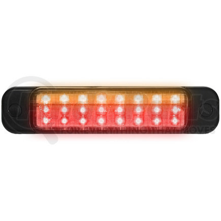 M1291A-R by PETERSON LIGHTING - 1291A-R Combination Stop, Rear Turn and Tail Light - Amber/Red, 24 Diode