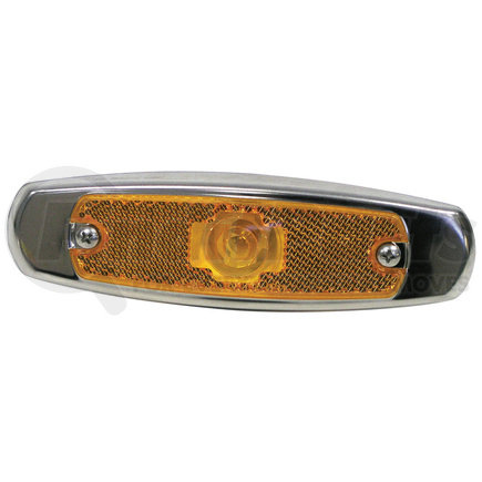 M137A by PETERSON LIGHTING - 137 Clearance/Side Marker Light with Bezel - Amber