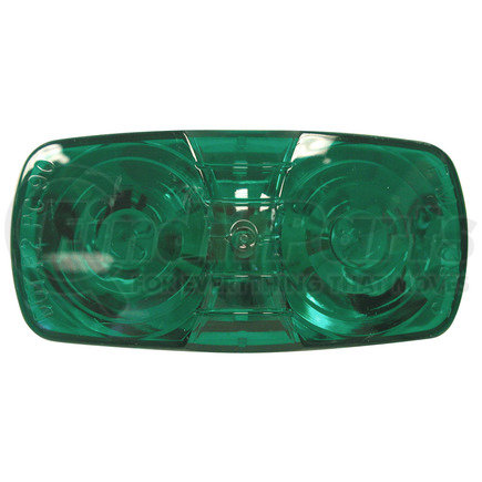 M138G by PETERSON LIGHTING - 138 Double Bulls-Eye Clearance and Side Marker Light - Green